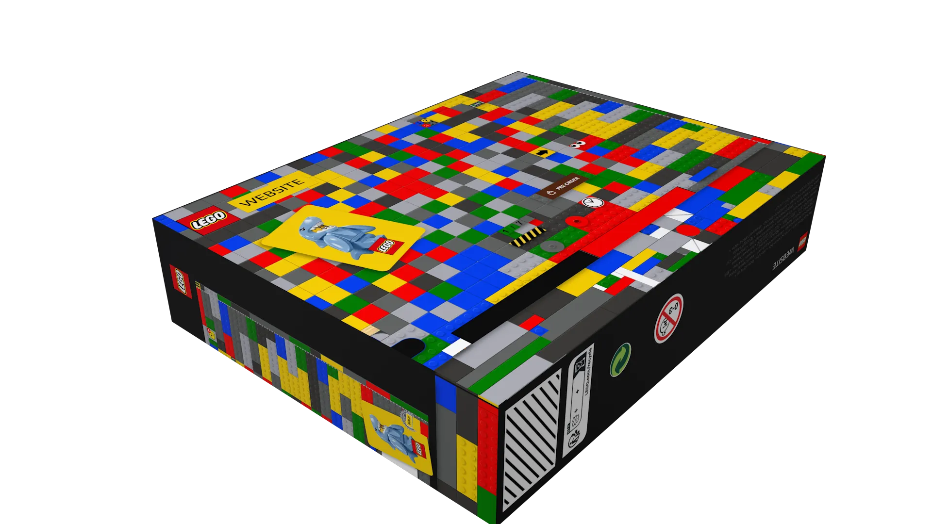 LEGO Website in a Box product concept created by Laszlo Barath