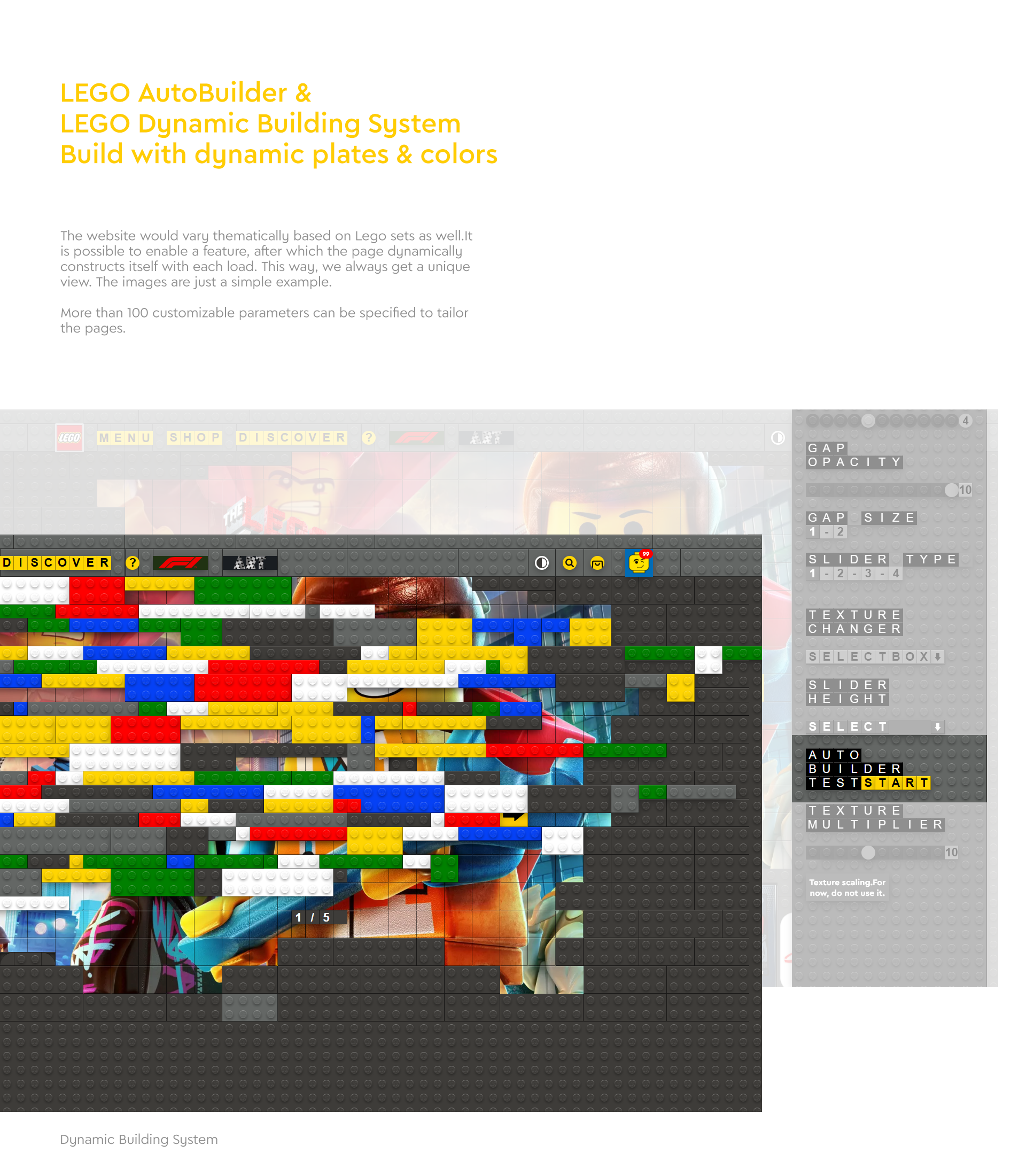 LEGO Web Concepts