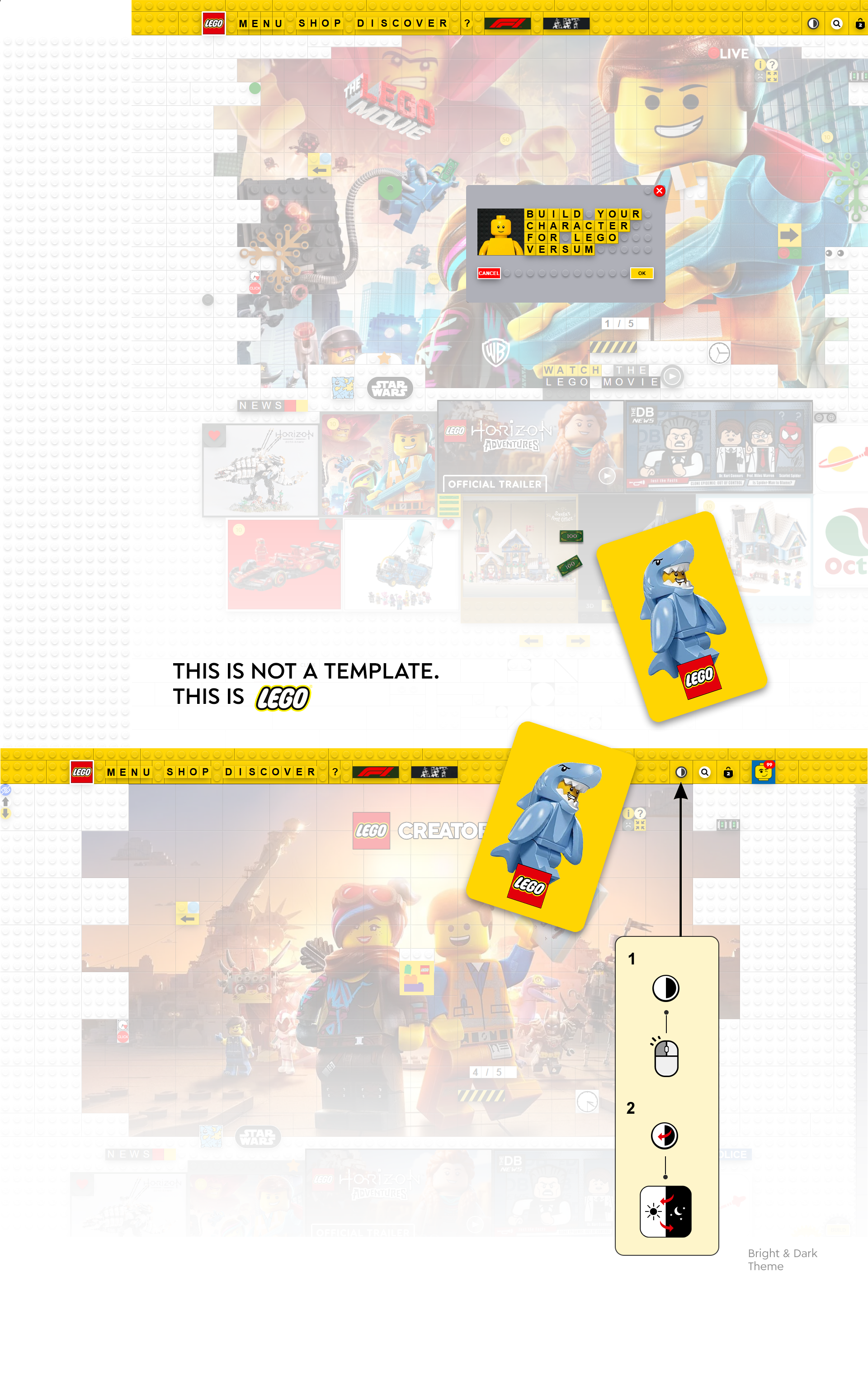 LEGO Web Concepts