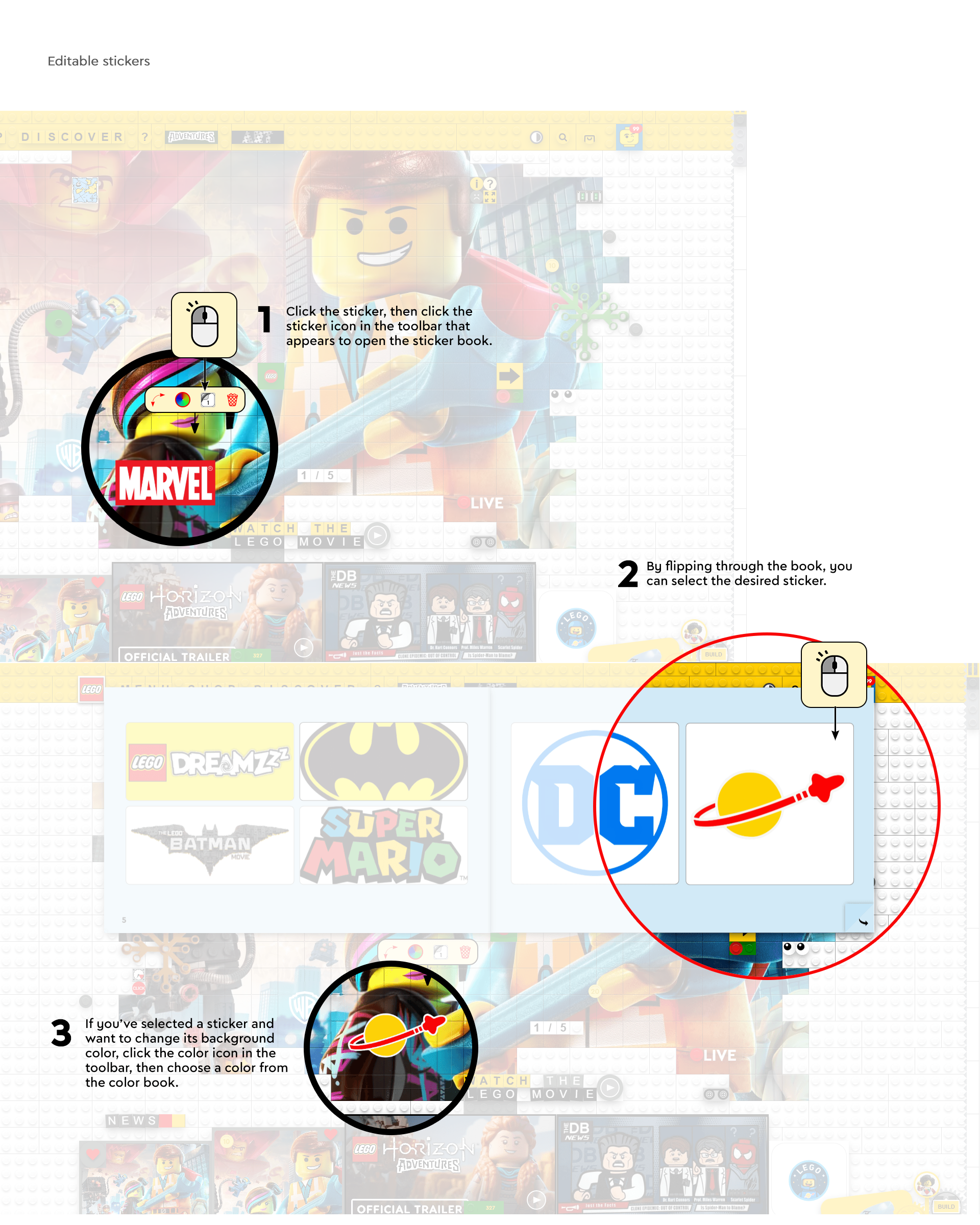 LEGO Web Concepts