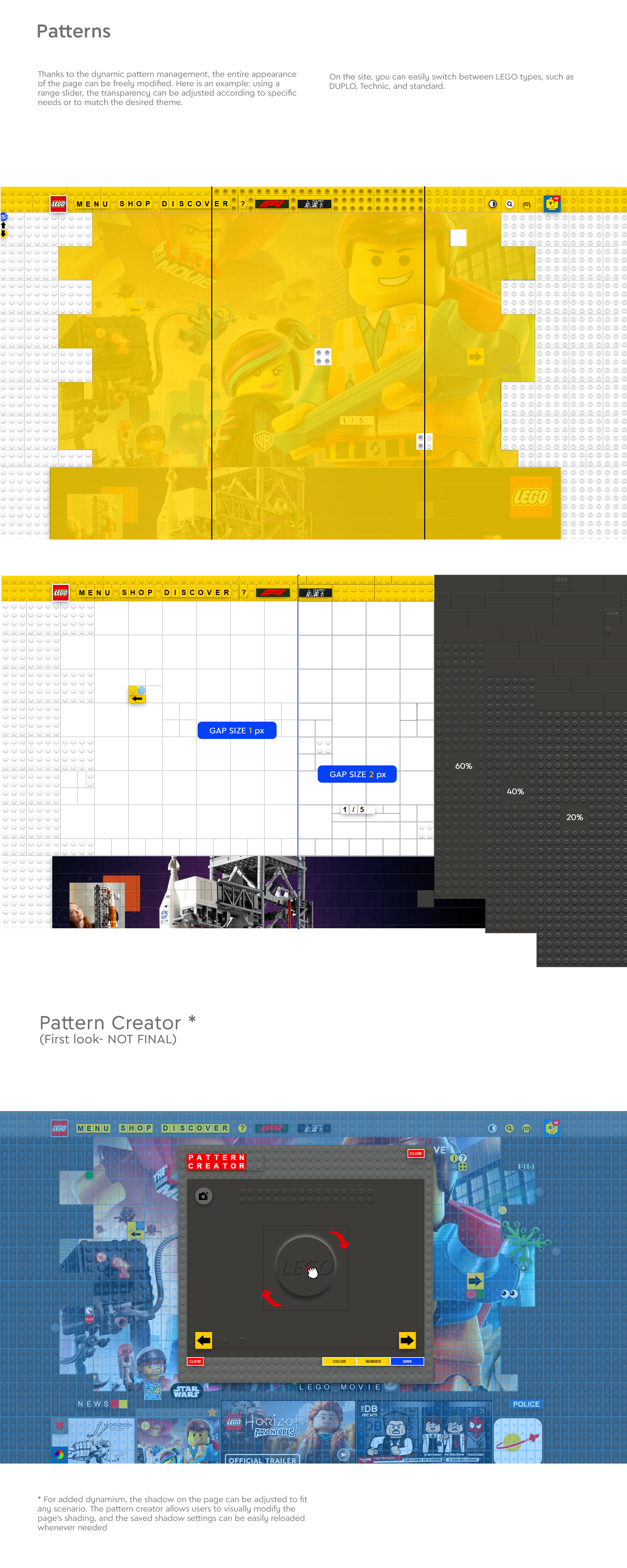 LEGO Web Concepts