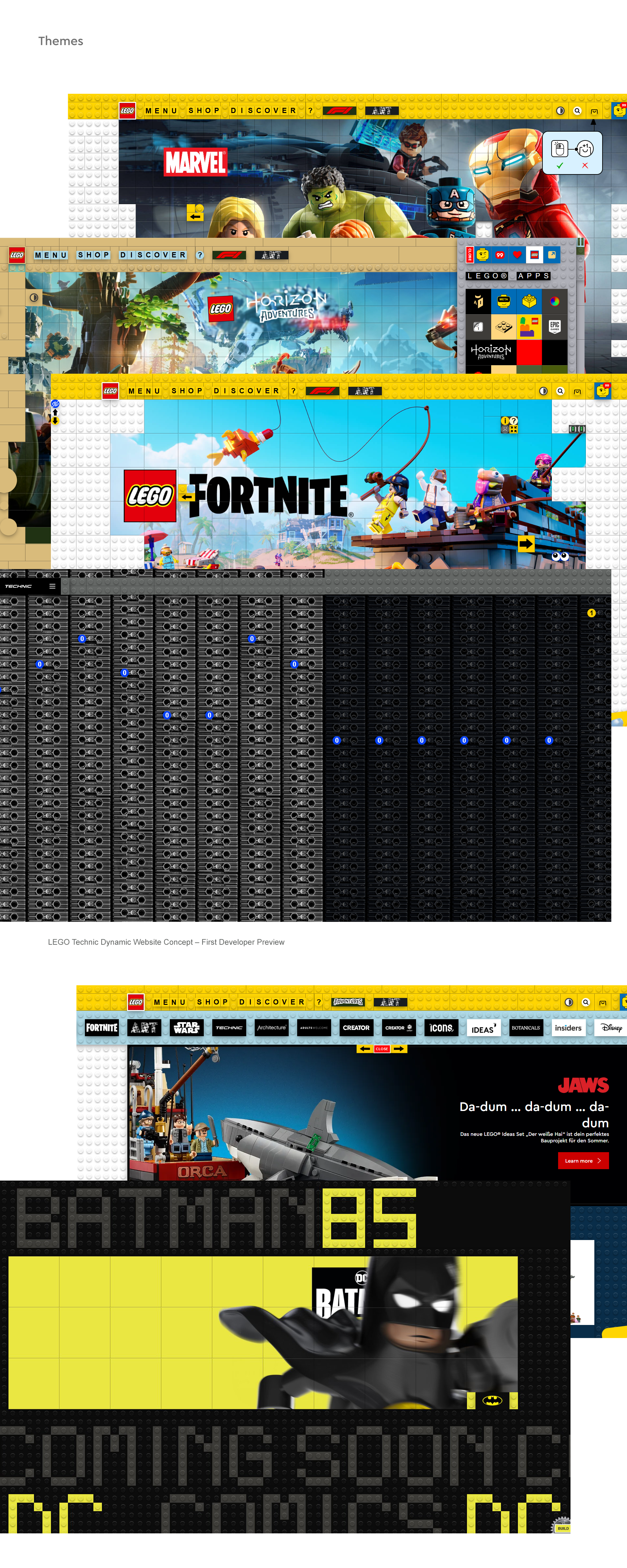 LEGO Web Concepts