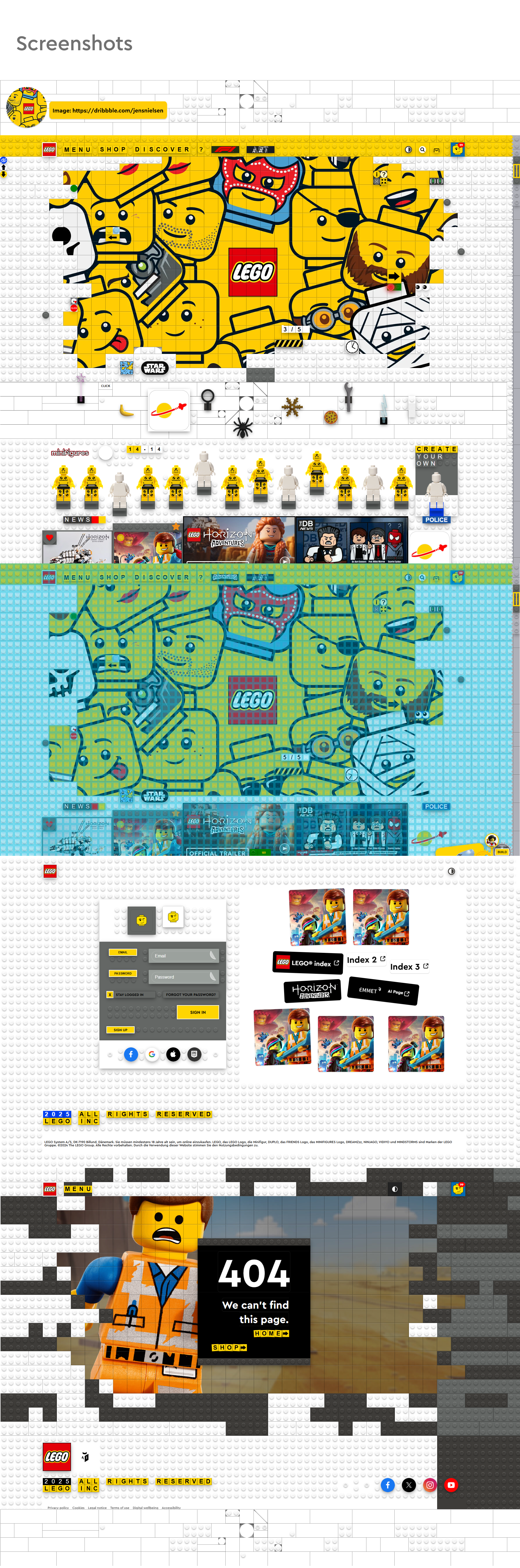 LEGO Web Concepts