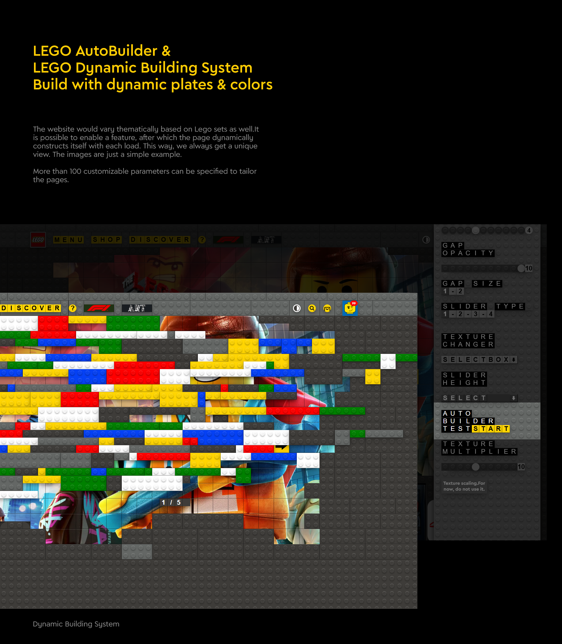 LEGO Web Concepts