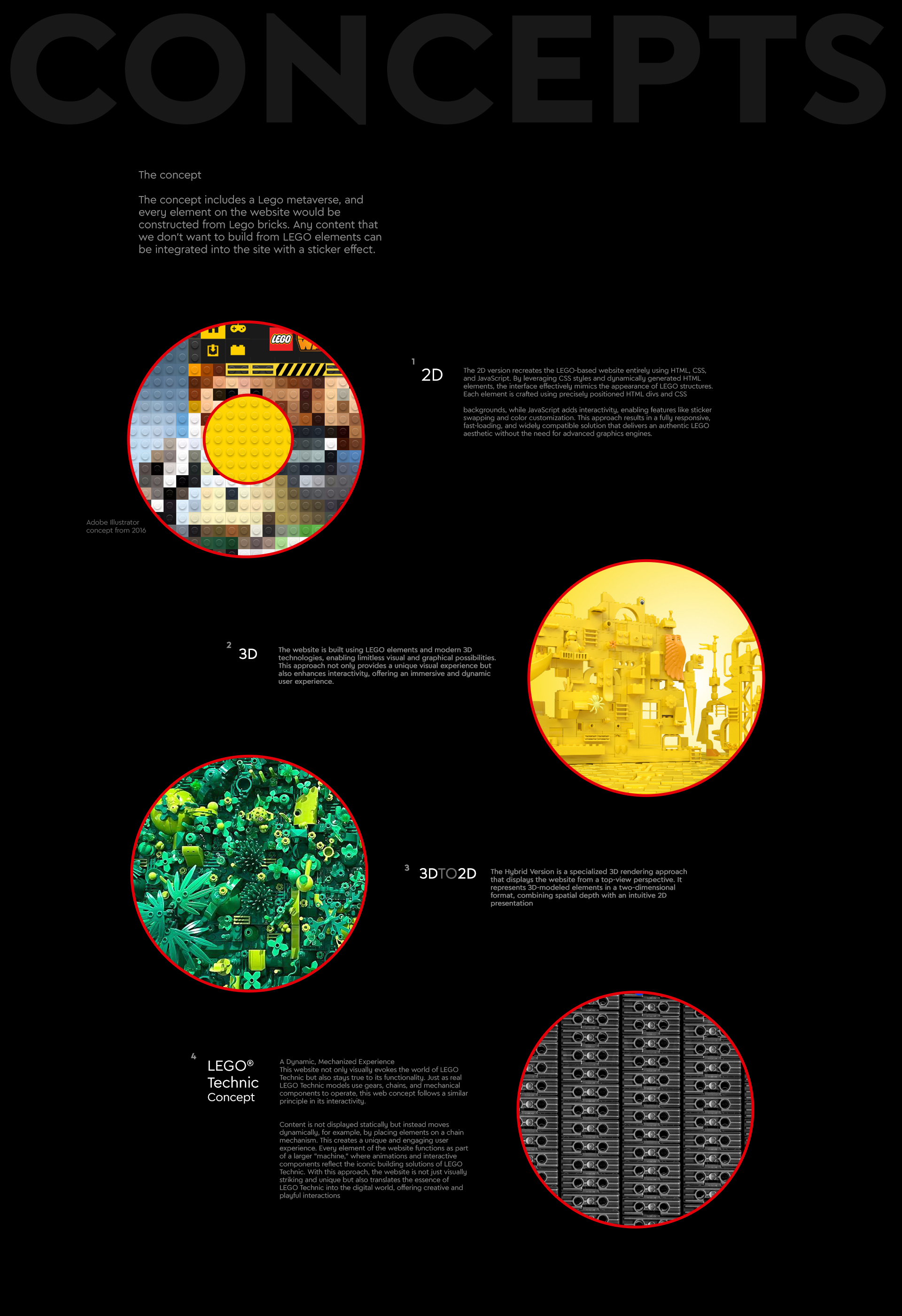 LEGO® Website Redesign Concept by Laszlo Barath