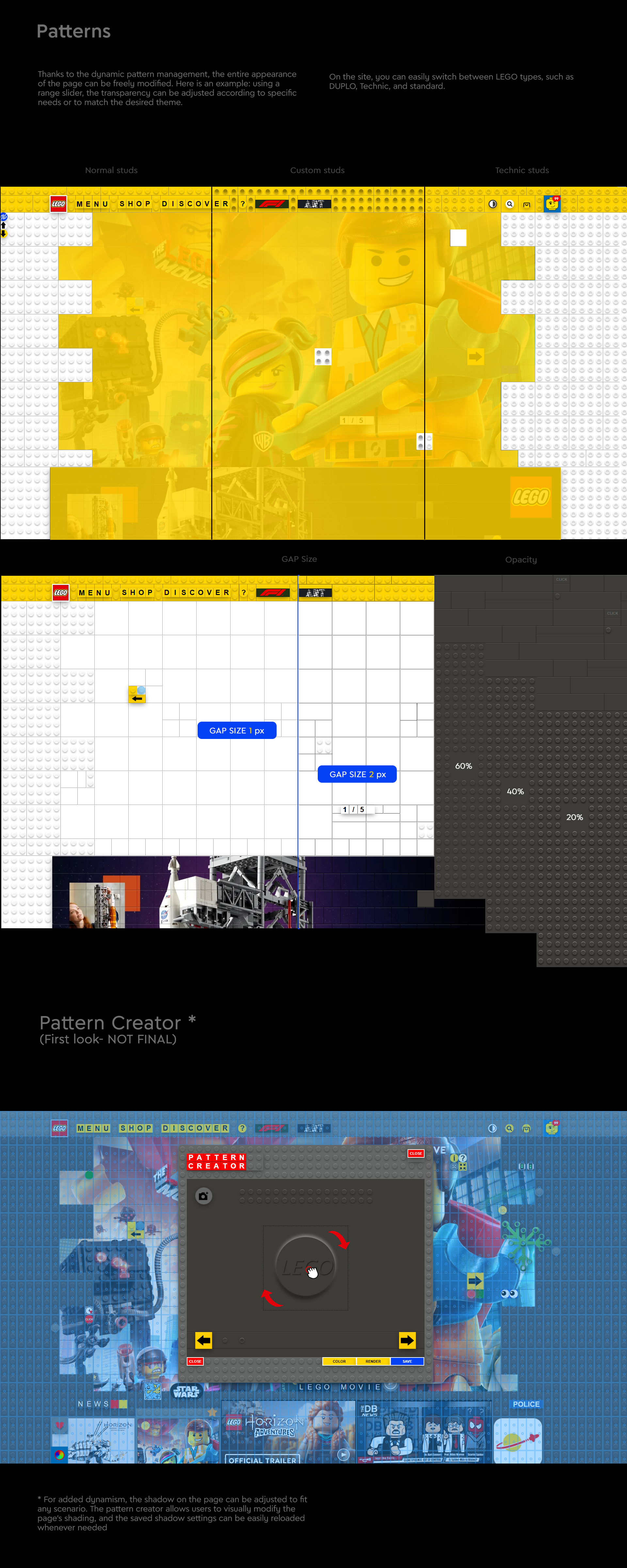 LEGO Web Concepts