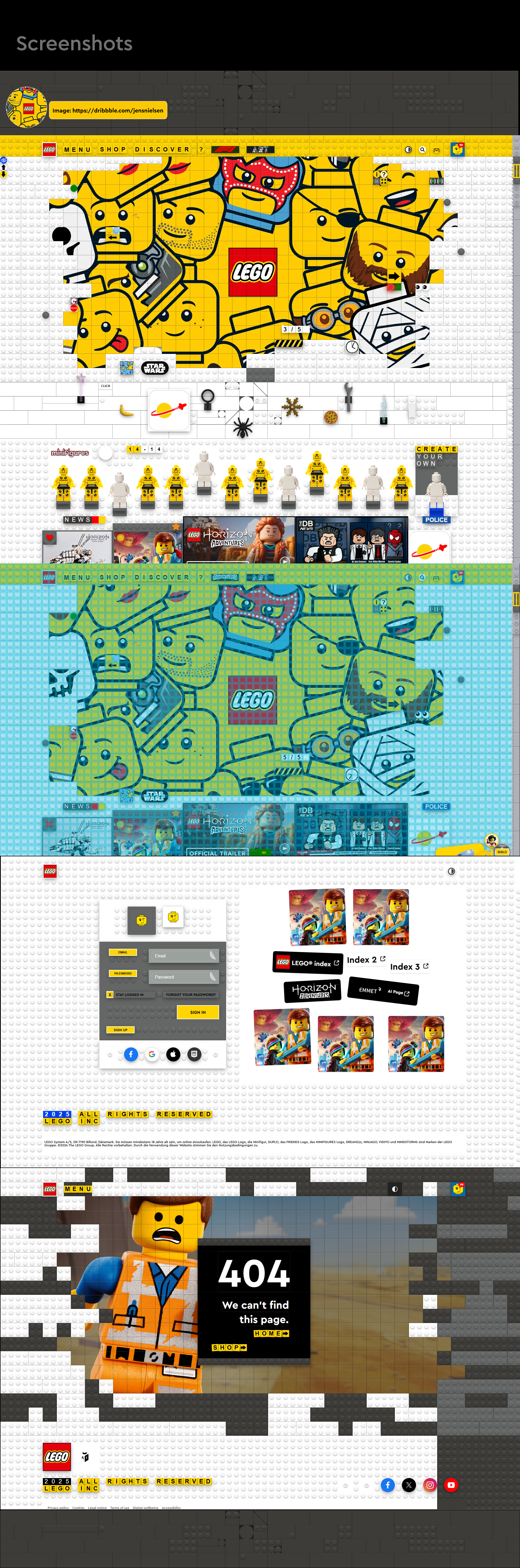 LEGO Web Concepts