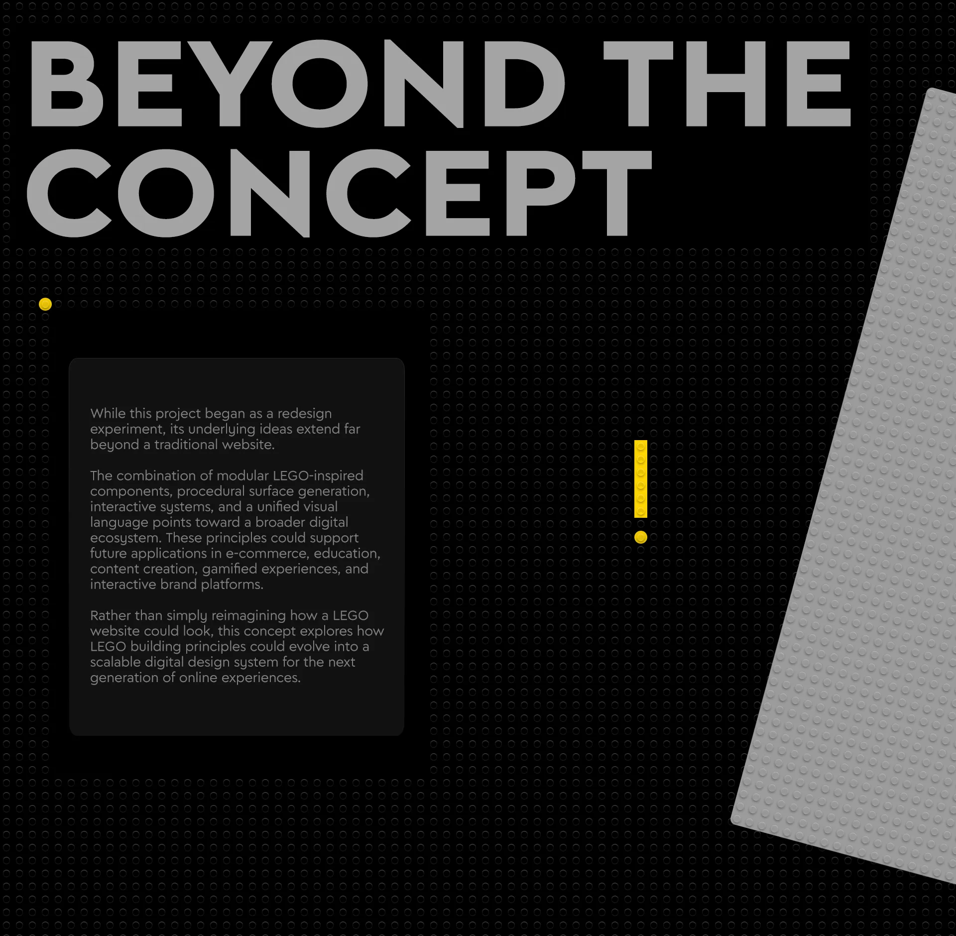 LEGO® Website Redesign Concept - Styleguide by Laszlo Barath