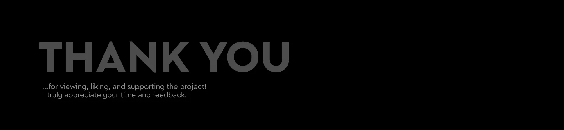 LEGO® Website Redesign Concept - Thank you
