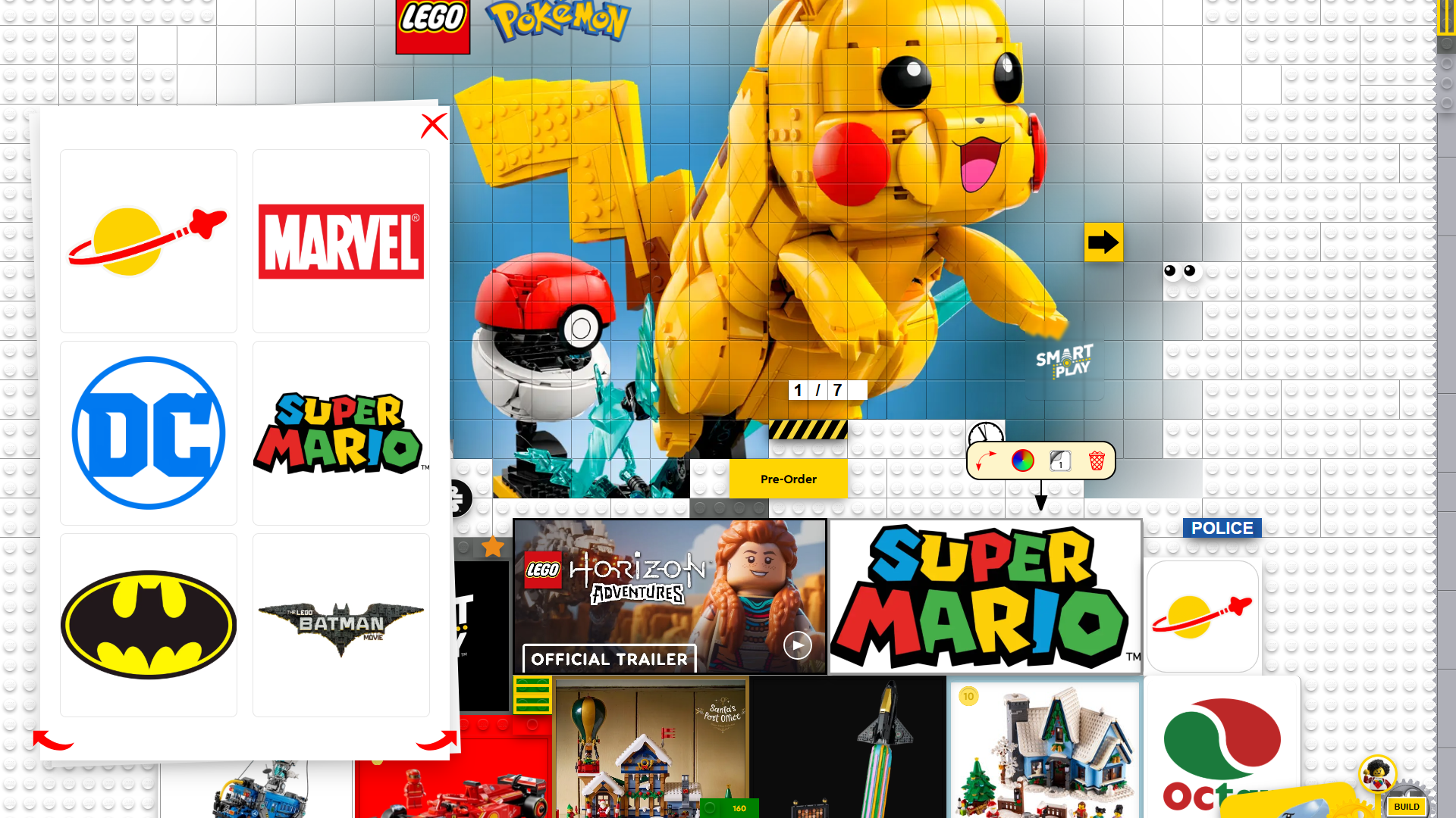 LEGO Web Concepts