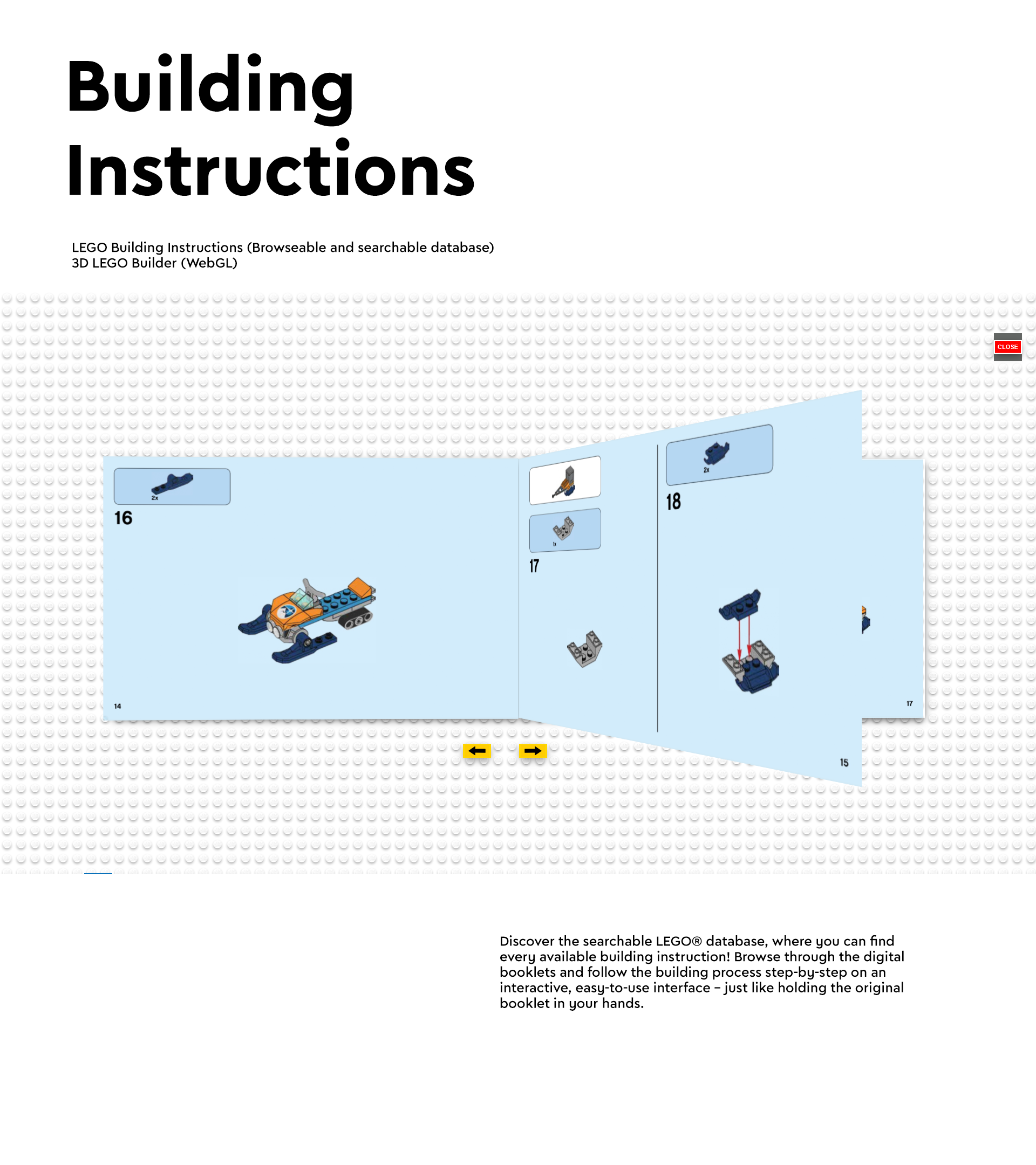 LEGO Web Concepts