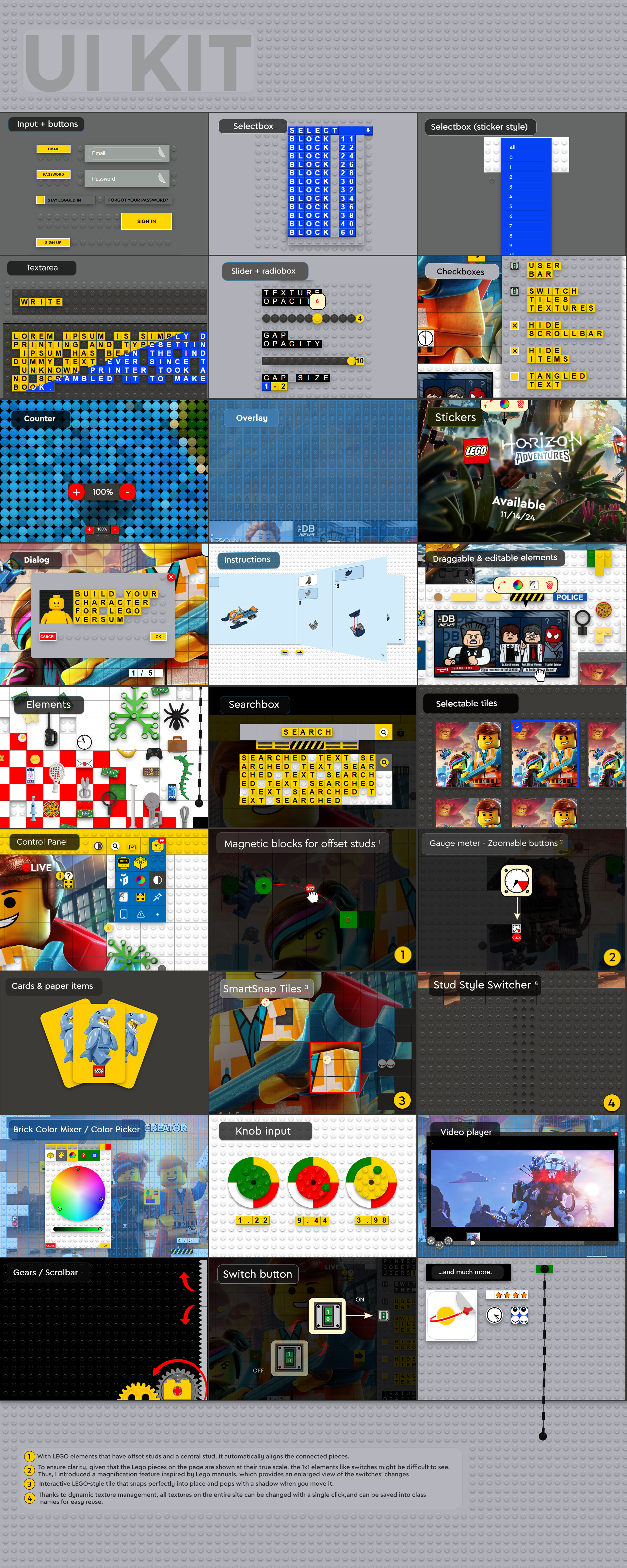 LEGO Web Concepts